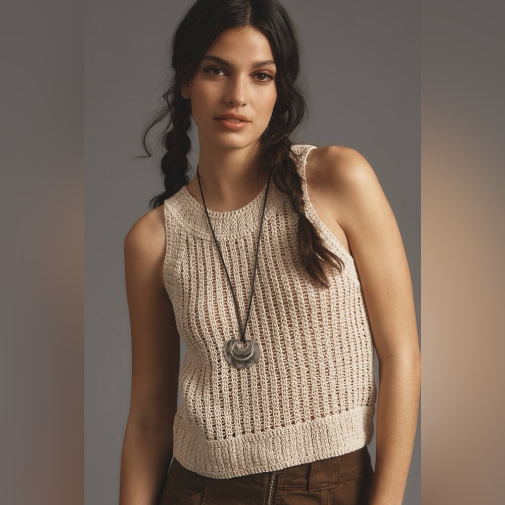 Nwt Anthropologie bishop + young Veronica sweater‎ Tank
